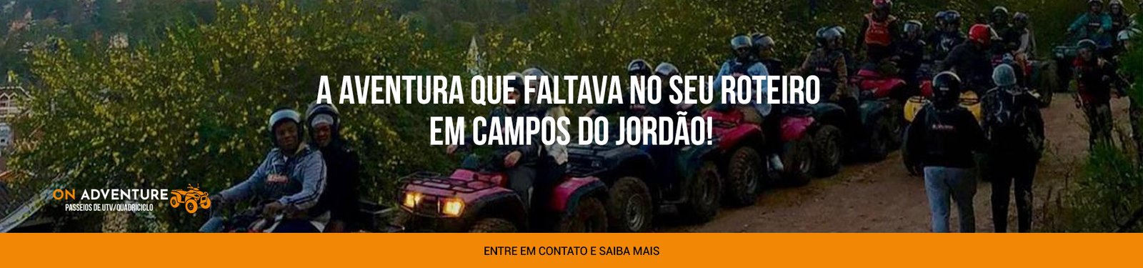 Passeio de quadriciclo Campos do Jordão